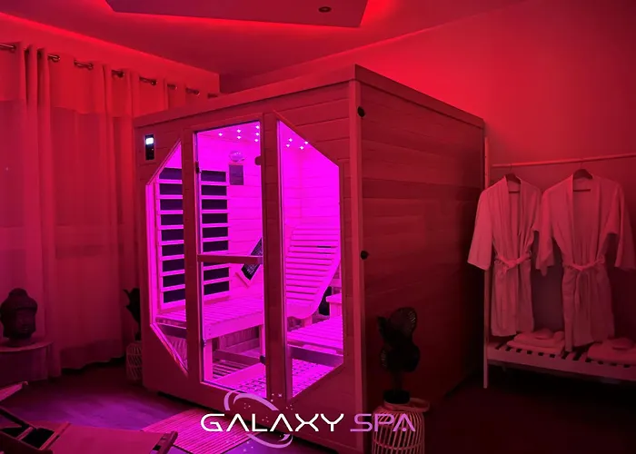 Galaxy Spa - Suite Venus Jacuzzi Et Sauna Privatif